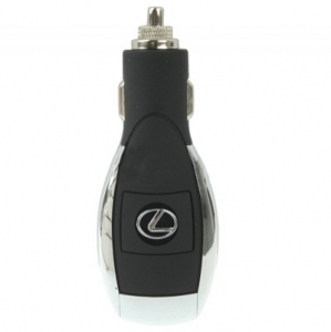  dPL USB Car Charger Powerfull Multi-Voltage Lexus Black/Silver